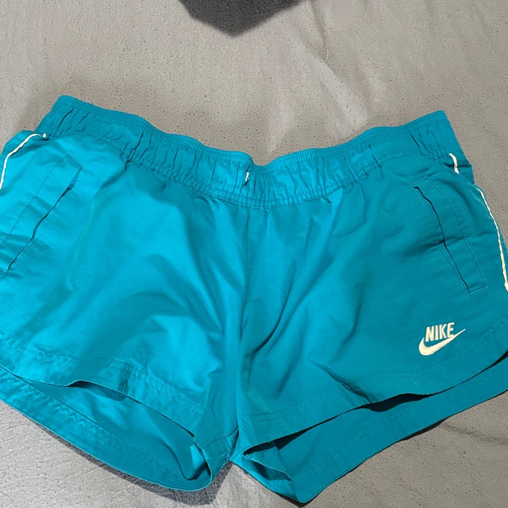 Nike Women's Aqua Athletic Shorts
